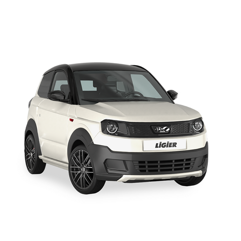 Véhicule électrique Ligier MYLI E.REBEL - L7e - EV 12 kWh - Blanc Nacré Métal