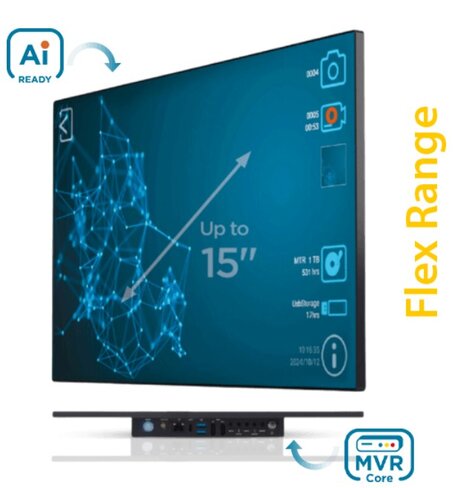 Enregistreur hd ecran tactile13,3garantie+bris 5ans Enregistrement photos et videos sur cle usb/disque dur 1tb