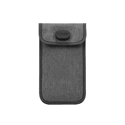 Pochette pour smatphone verrouillable et anti-ondes 7'' NAOTIC - gris