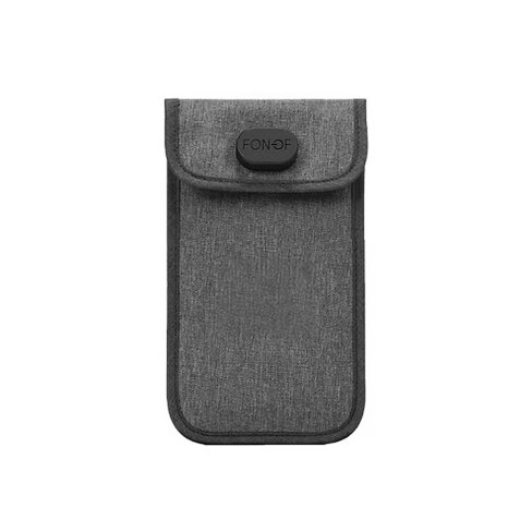 Pochette pour smatphone verrouillable et anti-ondes 7'' NAOTIC - gris