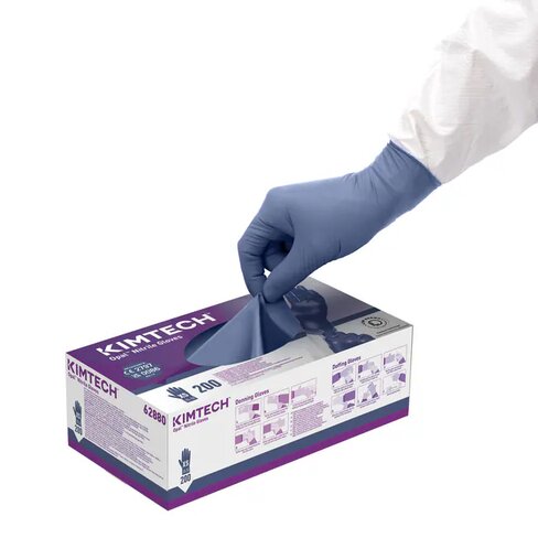 Gants Nitrile Kimtech Opal hypoallergénique 24 cm non poudrés Taille M x200