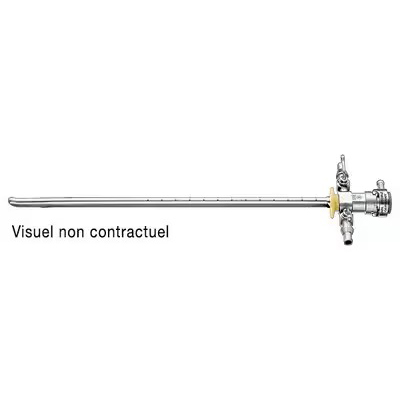 Chemise de cysto urétroscope 17Charr Mandrin Code couleur Jaune