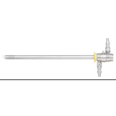 Chemise résecteur double courant 24/26 Ch. Avec robinet d'aspiration décalé