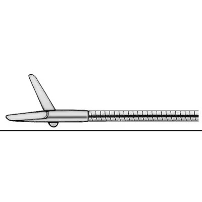 Ciseaux 1 mors mobile, souple