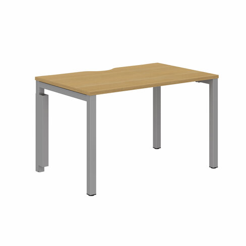 Bureau droit Arial - l. 120 x pr. 80 cm