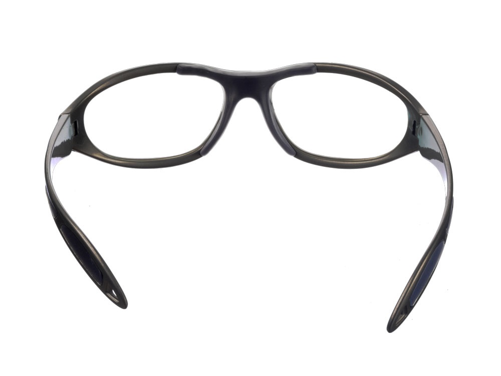 Lunettes anti-x SOFT 2 eq plomb 0,75mm progressive con.nas-noir-anti-reflet eq plomb 0,50mm latéral