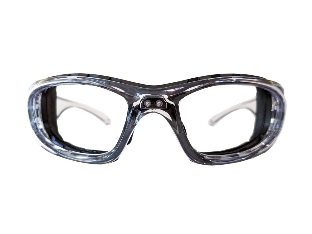 Lunettes anti-x AIRBORNE eq plomb 0,75mm frontal progressive-anti-refletet eq plomb 0,50mm latéral