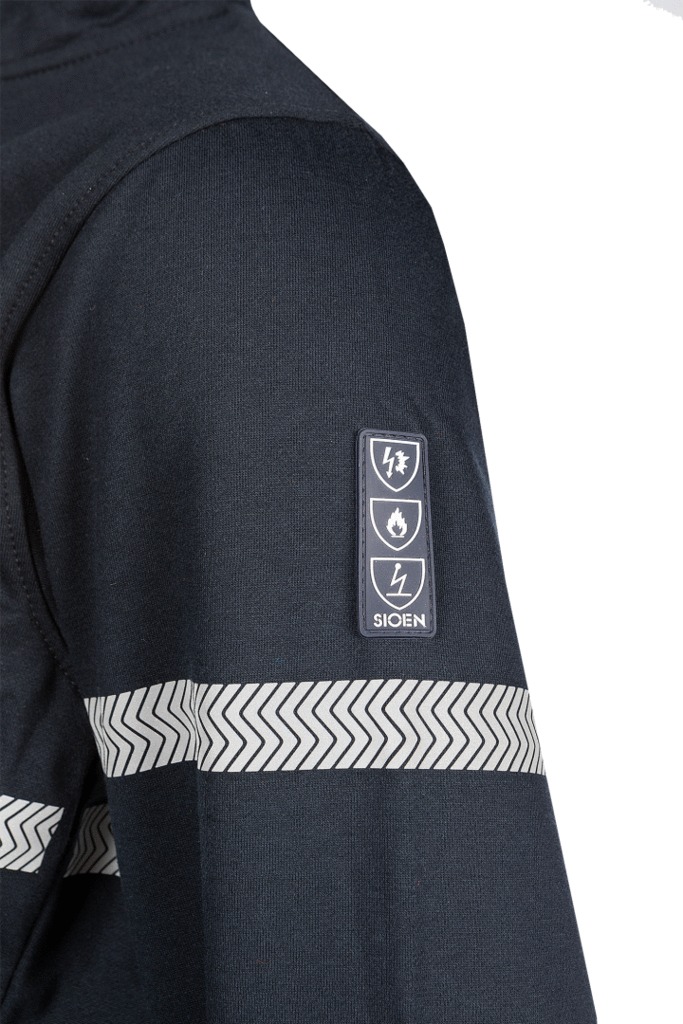 Sweat-shirt Druten - Sioen - avec protection ARC - marine - taille au choix
