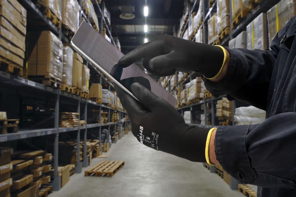 Gants Ultrane 648 - Mapa - 100% polyuréthane - noir - taille 7 - lot de 12