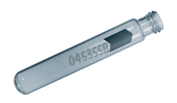 Tube verre borosilicate 20 x 125 mm col à vis x 500