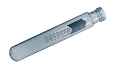 Tube verre borosilicate 20 x 125 mm col à vis x 500