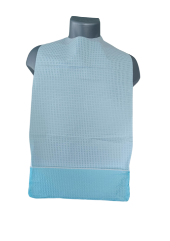 Bavoir jetable Abena avec liens - 68 x 37,5 cm - 1 palette de 27000 unités