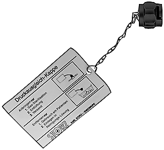 Capuchon d'équilibre de pression