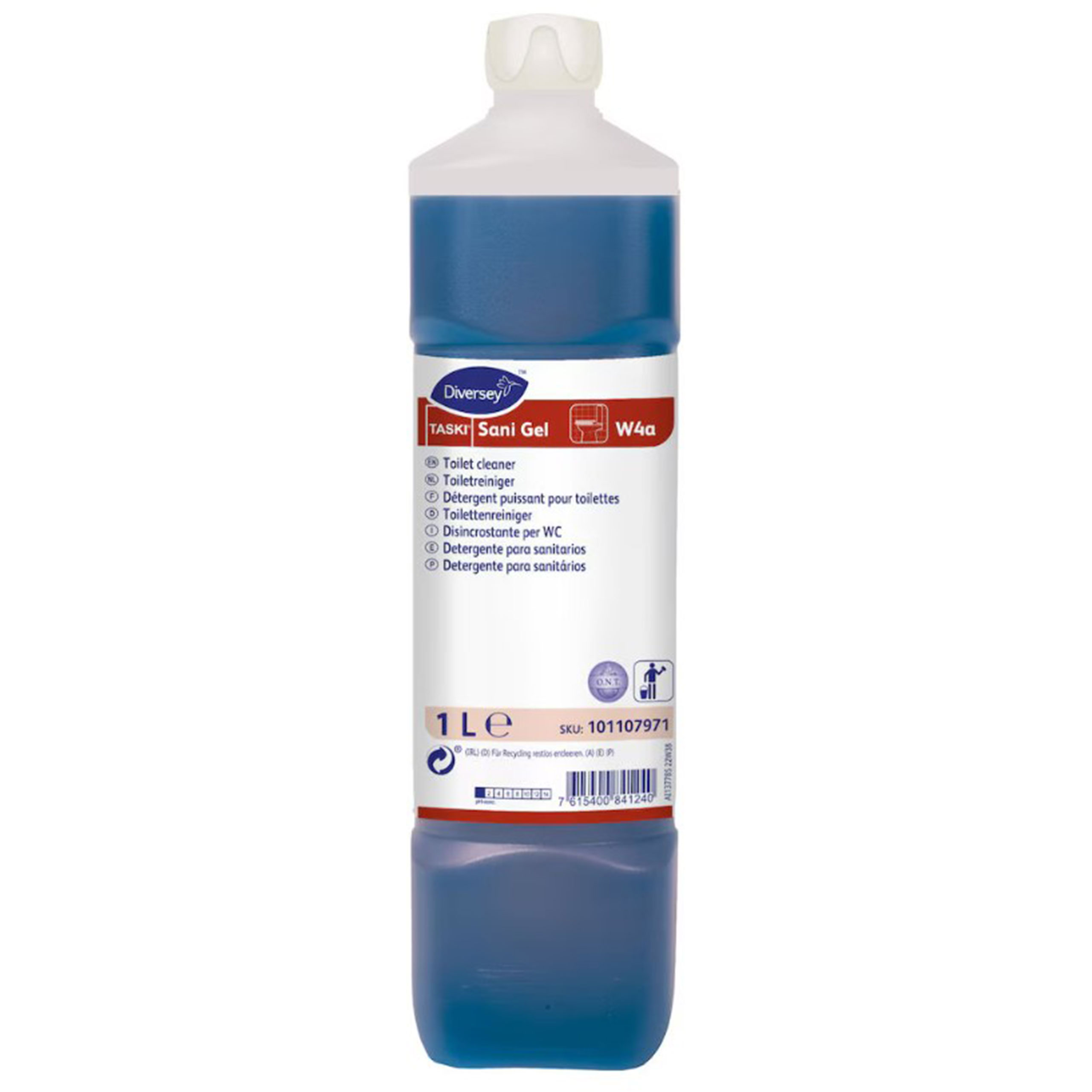 Nettoyant detartrant wc urinoirs taski sani gel - Carton 6 x 1 l - DIVERSEY
