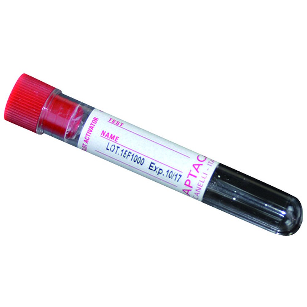 Tube de prélèvement en P mmA avec activateur de coagulation, 4 ml, Ø13x75 mm x 1000