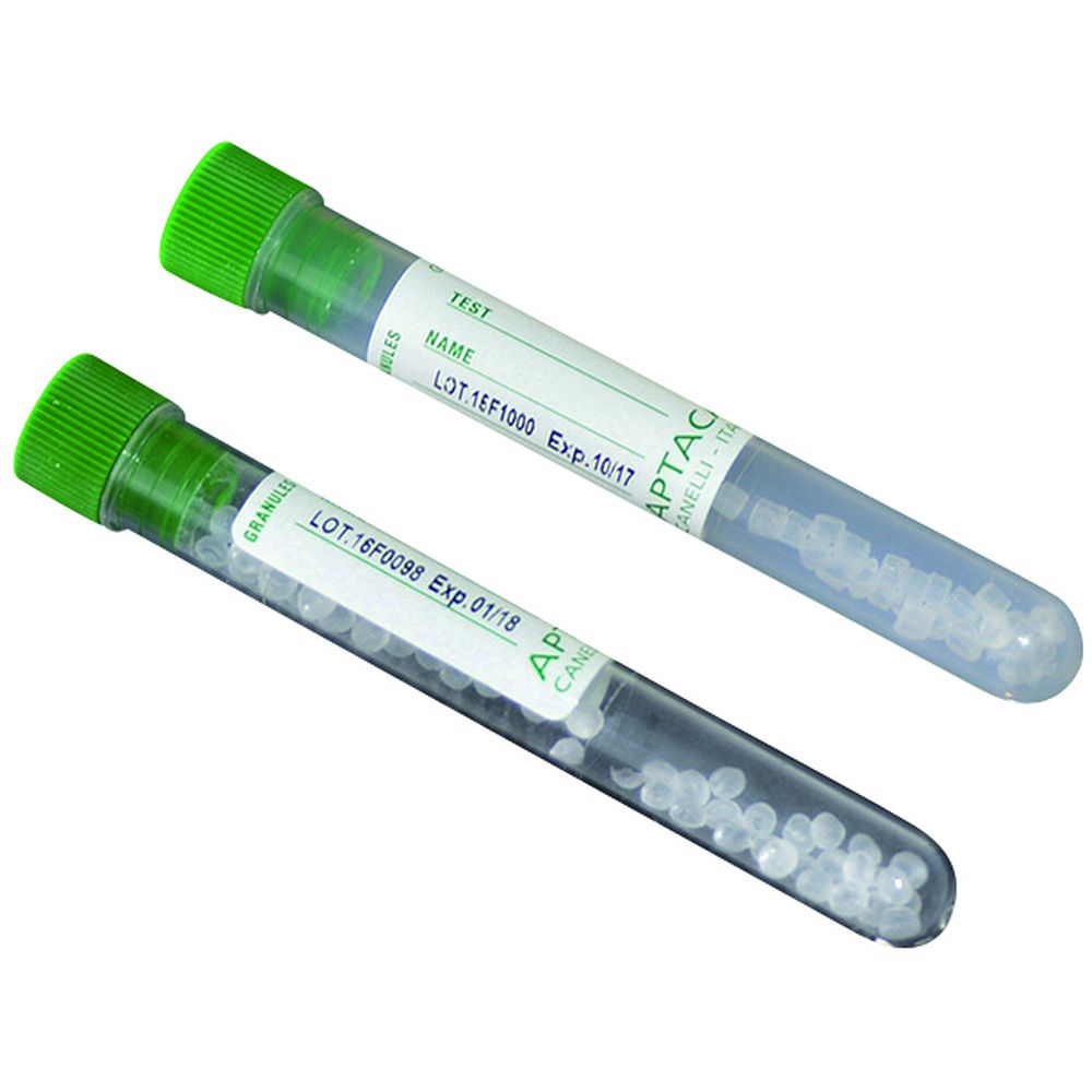Tube de prélèvement en PP avec granulés séparateurs, 10 ml, Ø16x100 mm x 1000