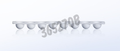 Barrette de 8 bouchons non stériles pour tube polypropylène 102 xxx Greiner x 1000 x 1000