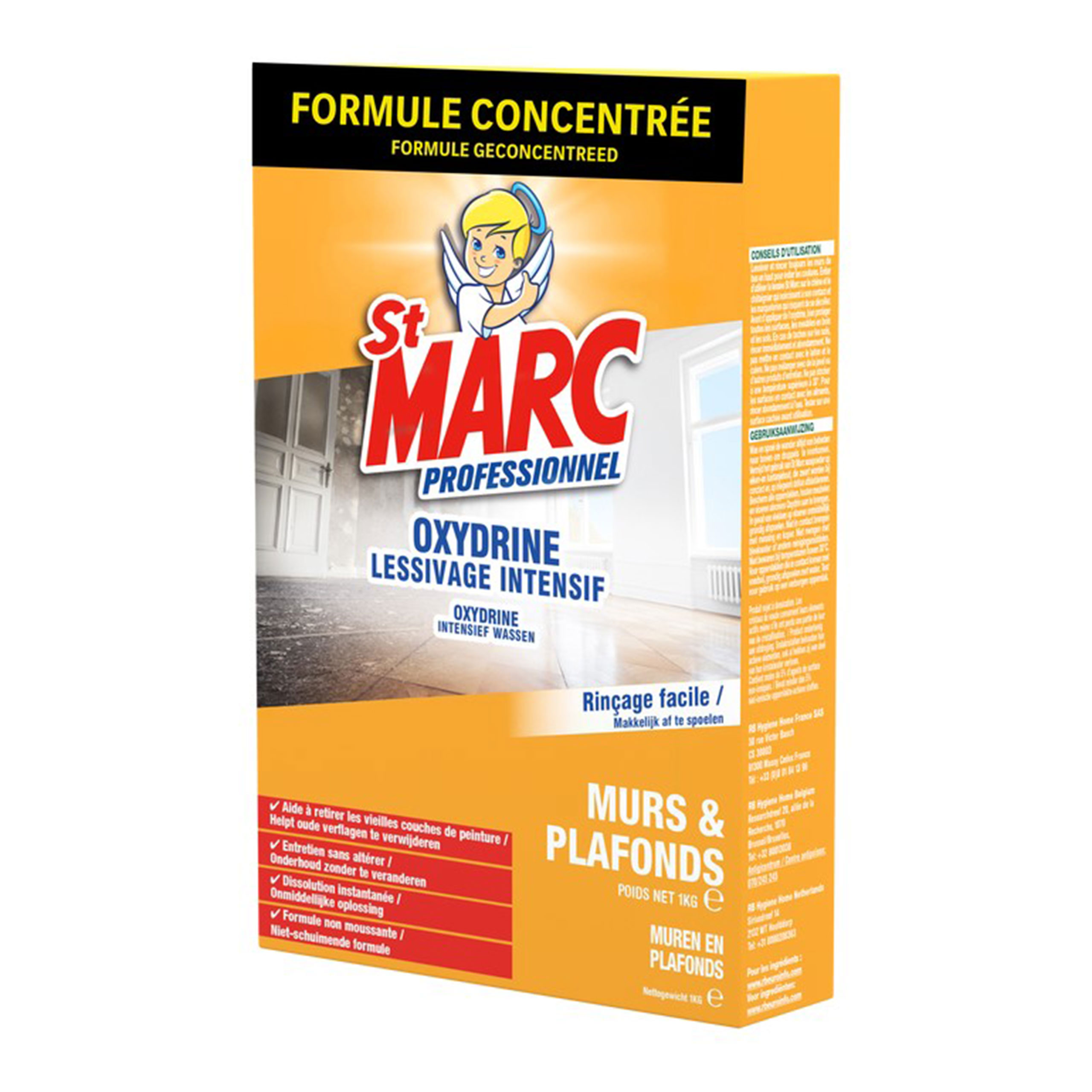 Lessive Saint Marc Oxydrine - Boite de 1 kg