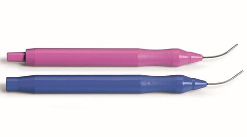 Pièce à main 21G - Irrigation port frontal - aspiration - bimanuelle - Usage unique - Boîte de 10