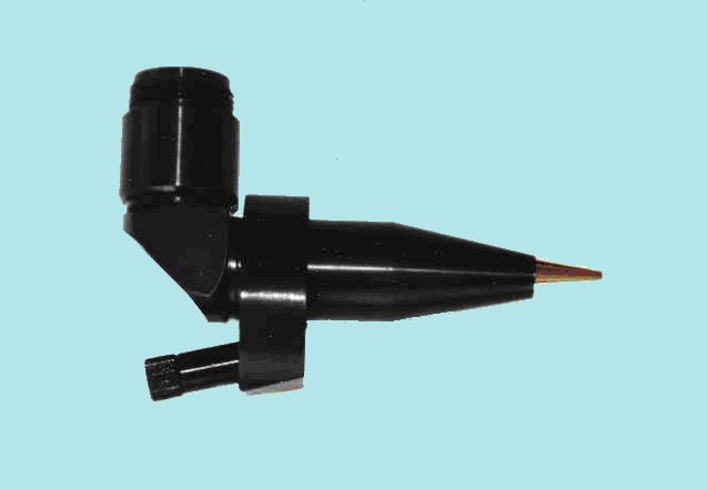 Pièce à main oropharyngé avec back stop - base de langue et embout droit pour laser CO2 Slim EII