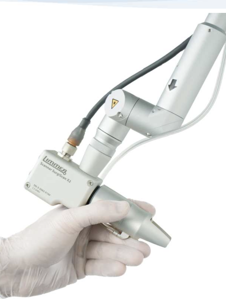 Pièce à main focal 75 pour laser CO2 Unilas Touch