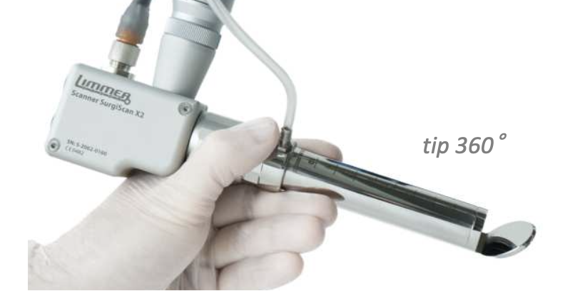 Pièce à main Venus pam Tip 360 pour laser CO2 Unilas Touch