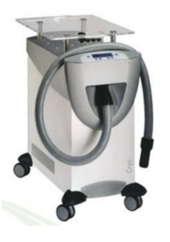 Système de refroidissement pour laser utilisé en dermatologie