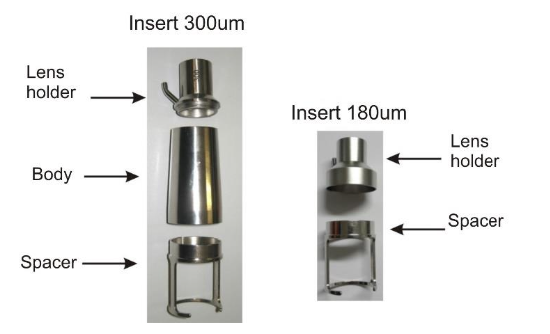 Pièce à main Mixto 180µm pour laser CO2 Slim EII