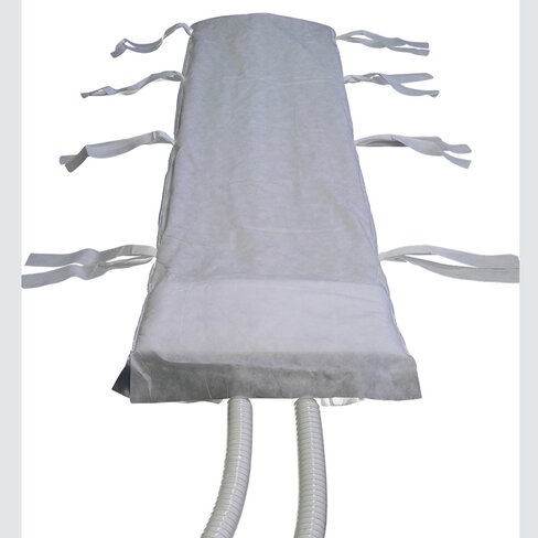 Matelas chauffant demi-corps pour réchauffeur Warmcloud - lot de 10 - usage unique - 110 x 50 cm