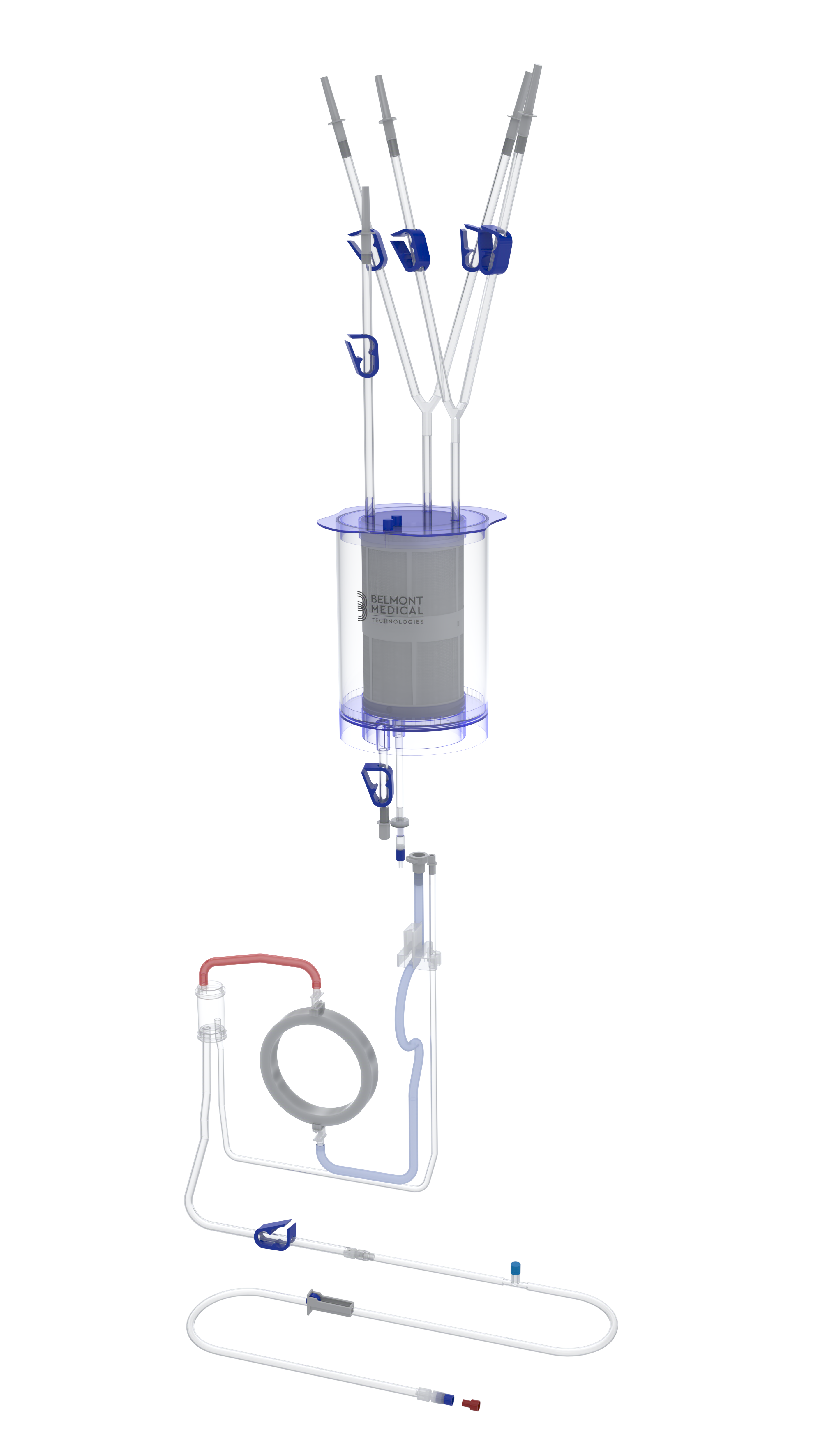 Set de réchauffement transfusion massive réservoir 3l. - lot de 4