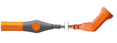 Câble bipolaire pour pince type AESCULAP - fiche ronde générateur ERBE