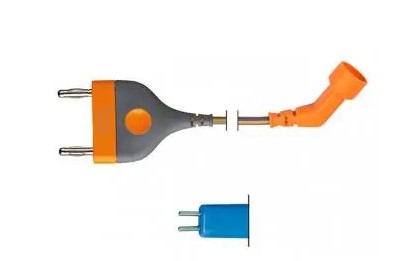 Câble bipolaire pour pince US 2 broches - double broche 28,58 mm - générateur BOWA, COVIDIEN, CONMED, LAMIDEY,