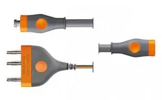 Câble de connexion COMFORT pour sonde souple à argon - câble l. 2,5 m - connexion 3 broches - luer lock module d'Ar