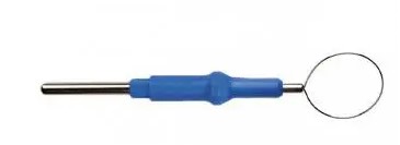 Electrode monopolaire anse à fil Ø 14 mm - réutilisable - tige Ø 2,4 mm - l. 58 mm - lot de 5