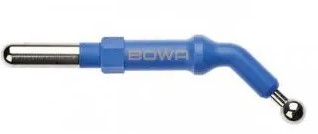 Electrode monopolaire boule coudée Ø 4 mm - réutilisable - tige Ø 4 mm - l. 49 mm - lot de 5