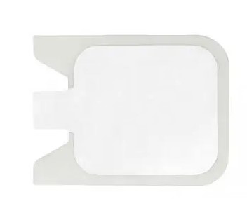 Electrode neutre EASY - usage unique - adulte - lot de 100 - 110 cm² - divisée