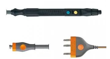Manche de bistouri COMFORT pour module d'argon - câble l. 3,5 m - 3 broches - luer lock module d'argon