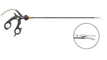 Pince bipolaire coelioscopique ERGOact - Ø 5 x 360 mm - Maryland - câble l. 4,5m - pour bistouri ARC 400/350/Systeme