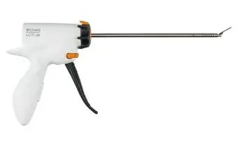 Pince de dissection LOTUS - usage unique - lot de 10 - 360° - 200 mm - courbée