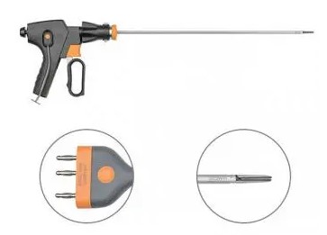 Pince de thermofusion ERGO 315R - l. 36 cm - Ø 5 mm - système complet avec 20 lames à usage unique