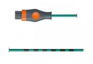 Sonde à l'argon flexible - axiale - Ø 2,3 mm - l. 3 m - réutilisable