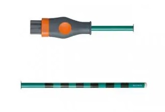 Sonde à l'argon flexible - axiale - Ø 3,2 mm - l. 2,2 m - réutilisable