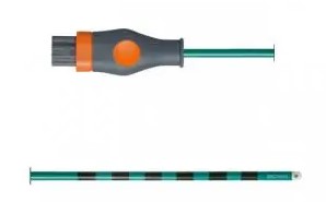 Sonde à l'argon flexible - latérale 90° - Ø 2,3 mm - l. 2,2 m - réutilisable