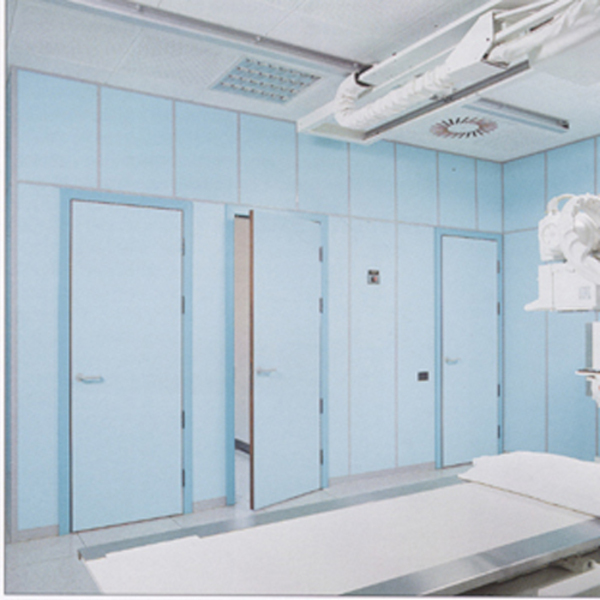 Bloc-porte pivotant Anti-X plombé 2 mm - 93 x 204 cm - huisserie cloison BA13 100 x 70 mm poussant gauche