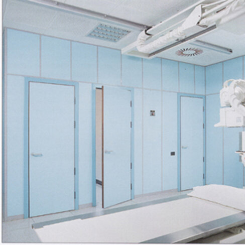 Bloc-porte Anti-X plombé 3 mm 93 x 204 cm - huisserie coupe feu 1/2 heure 100 x 70 mm - PD