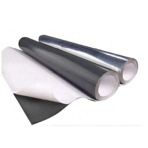 Rouleau de plomb lamine adhésif X-READY 0,50mm eq Pb laqué gris rouleau de 10000x1000x0,5mm + Rouleau de plomb lamine