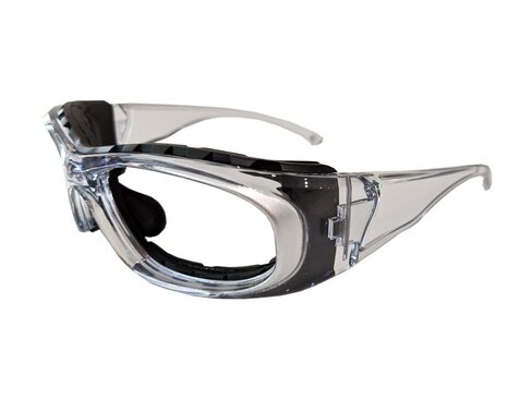 Lunettes anti-x AIRBORNE eq plomb 0,75mm frontal progressive anti-buée et eq plomb 0,50mm latéral