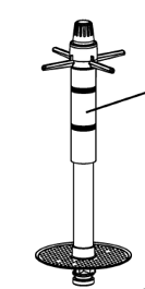 Tige bac à chaux - pour Perseus A500 et Zeus IE