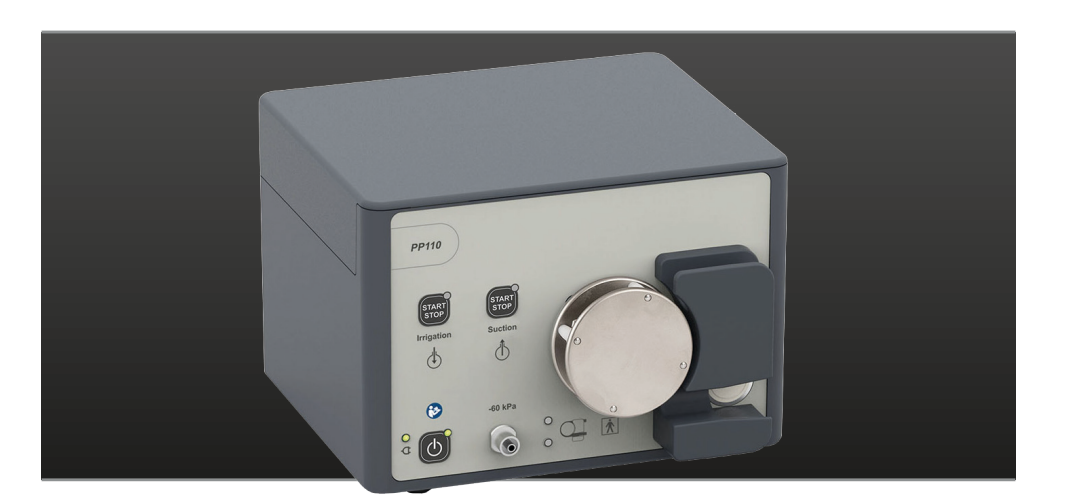 Pompe PP110 d'irrigation/aspiration pour laparoscopie