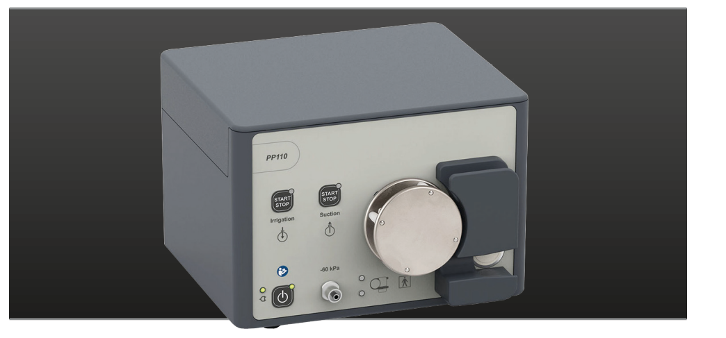 Pompe PP110 d'irrigation/aspiration pour laparoscopie